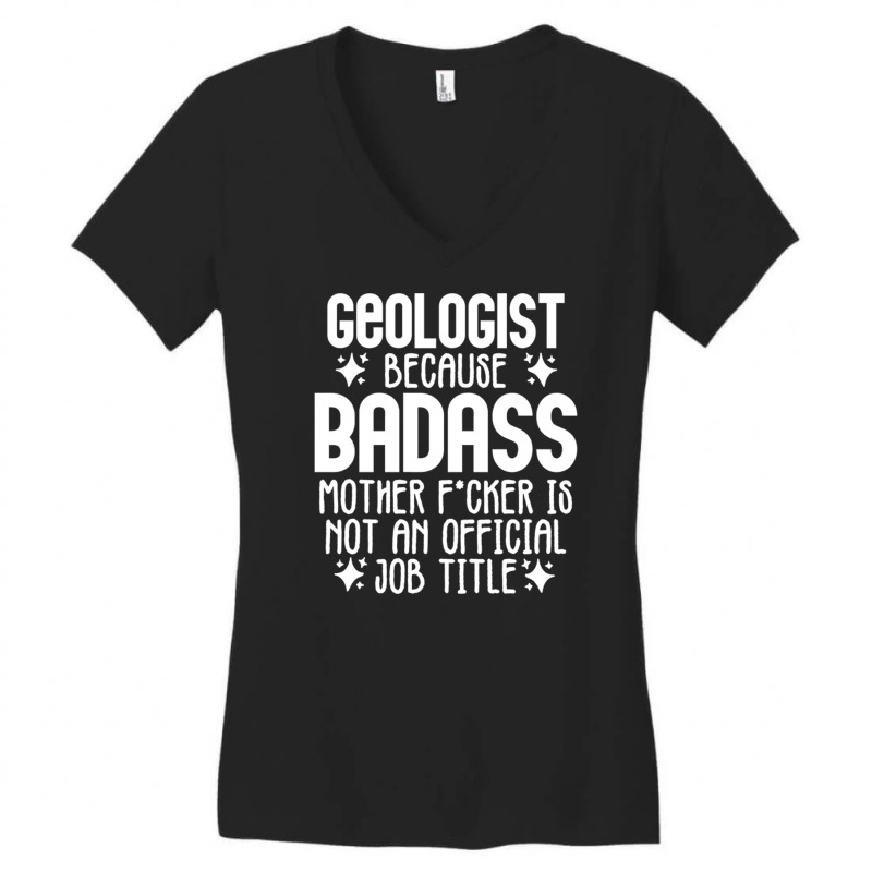 Geologist Women's V-Neck T-Shirt by DonoArt | Artistshot