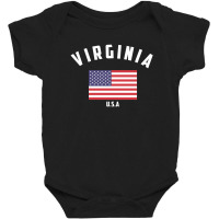 Virginia Baby Bodysuit | Artistshot