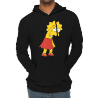 The Simpsons Lisa Loser Lightweight Hoodie | Artistshot