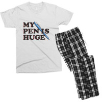 My Pen Is Huge Men's T-shirt Pajama Set | Artistshot