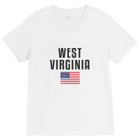 West Virginia V-neck Tee | Artistshot