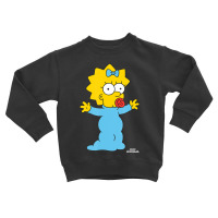 The Simpsons Maggie Needs A Hug Toddler Sweatshirt | Artistshot