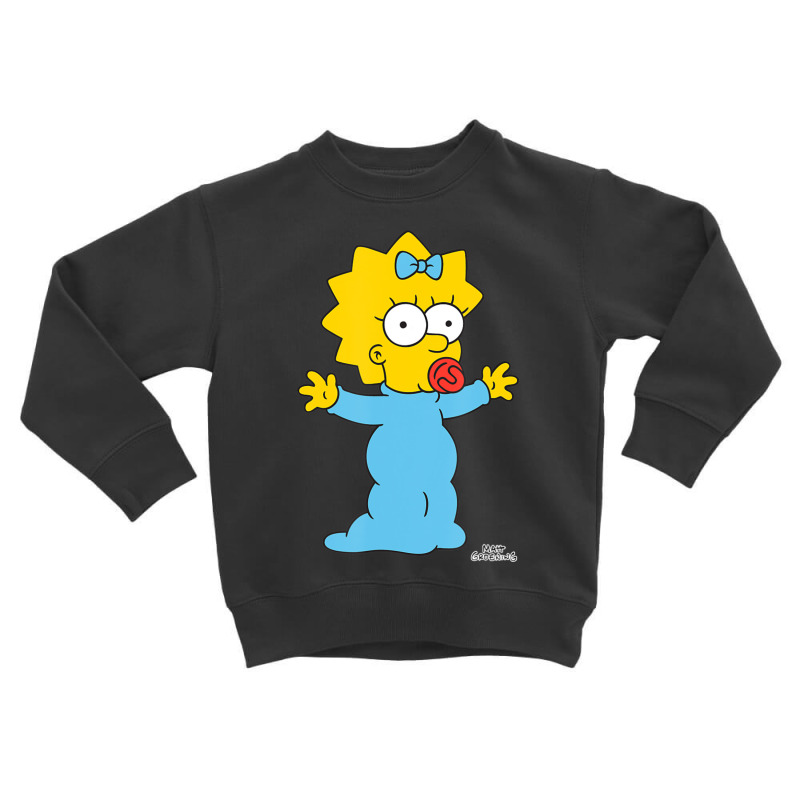 The Simpsons Maggie Needs A Hug Toddler Sweatshirt by longdanouj | Artistshot