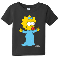 The Simpsons Maggie Needs A Hug Baby Tee | Artistshot