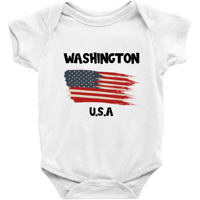 Washington Baby Bodysuit | Artistshot