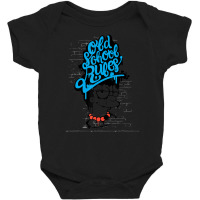 The Simpsons Marge Old School Rules Graffiti Baby Bodysuit | Artistshot