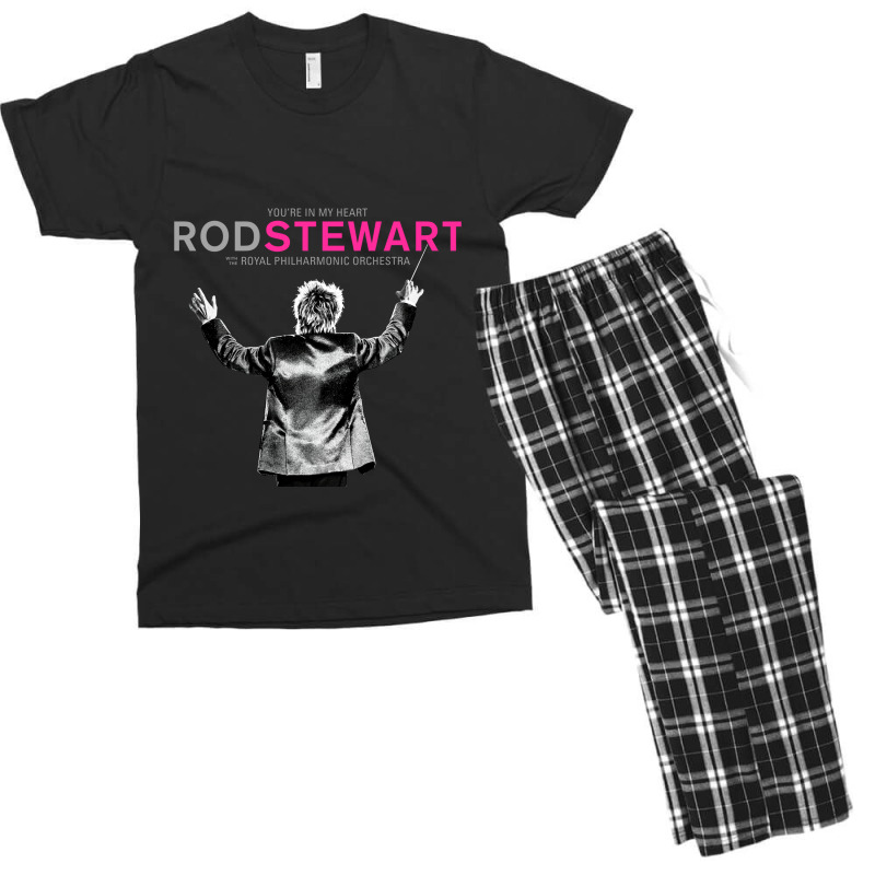 Penny Lancaster Rachel Hunter Men's T-shirt Pajama Set | Artistshot