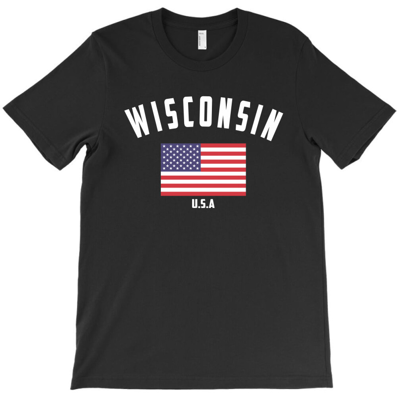 Wisconsin T-Shirt by Chris Ceconello | Artistshot