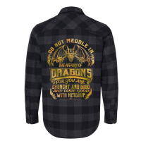 Do Not Meddle In The Affairs Of Dragons Funny Drag Flannel Shirt | Artistshot