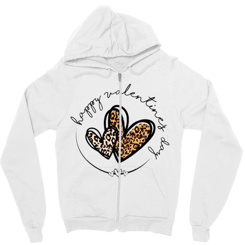 Valentine Day Zipper Hoodie by Robert M Alexander | Artistshot