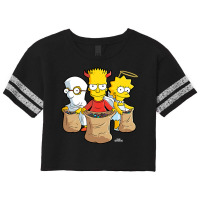 The Simpsons Trick Or Treat Treehouse Of Horror Ha Scorecard Crop Tee | Artistshot