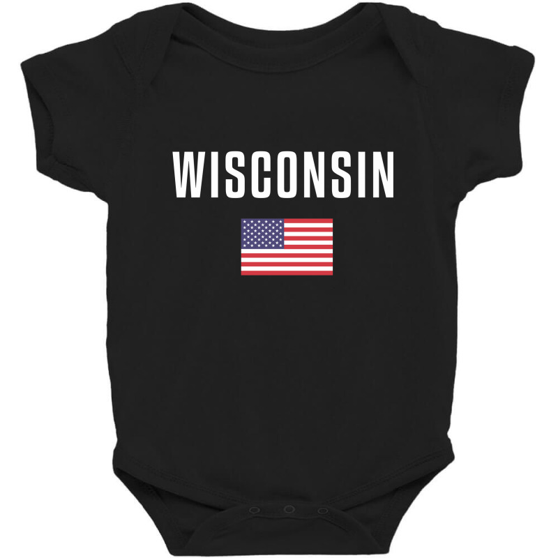 Wisconsin Baby Bodysuit by Chris Ceconello | Artistshot