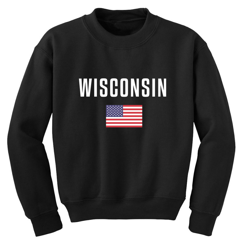 Wisconsin Youth Sweatshirt by Chris Ceconello | Artistshot