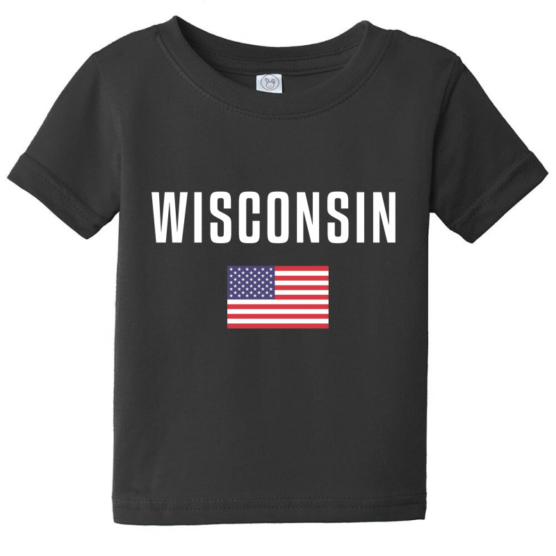 Wisconsin Baby Tee by Chris Ceconello | Artistshot