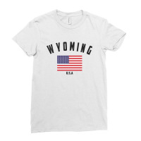 Wyoming Ladies Fitted T-shirt | Artistshot