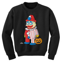 The Simpsons Ralph Clown Treehouse Of Horror Hallo Youth Sweatshirt | Artistshot