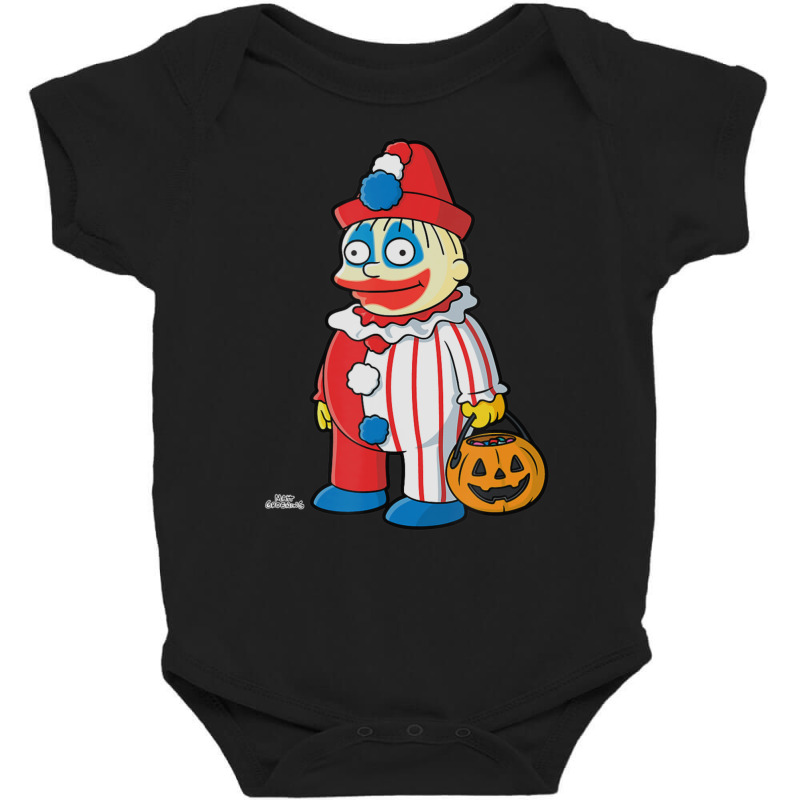 The Simpsons Ralph Clown Treehouse Of Horror Hallo Baby Bodysuit | Artistshot