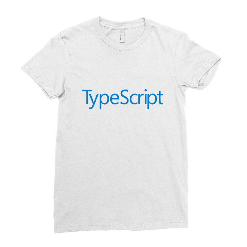 Typescript,1 Ladies Fitted T-Shirt by ConnorEngland | Artistshot