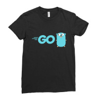 The,go,programming,language Ladies Fitted T-shirt | Artistshot