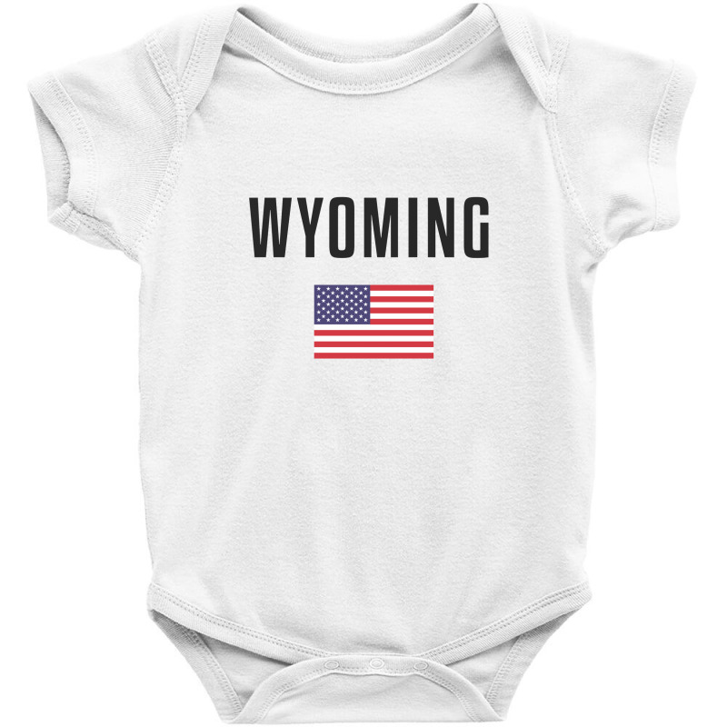 Wyoming Baby Bodysuit by Chris Ceconello | Artistshot