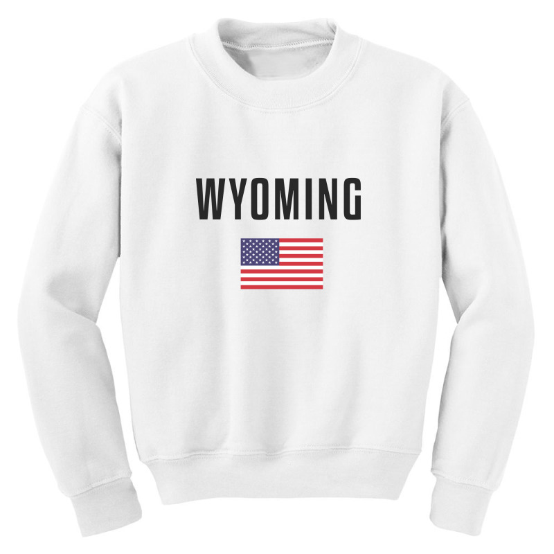 Wyoming Youth Sweatshirt by Chris Ceconello | Artistshot