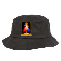 Jesús Confío En Ti Divine Mercy Spanish Language Bucket Hat | Artistshot