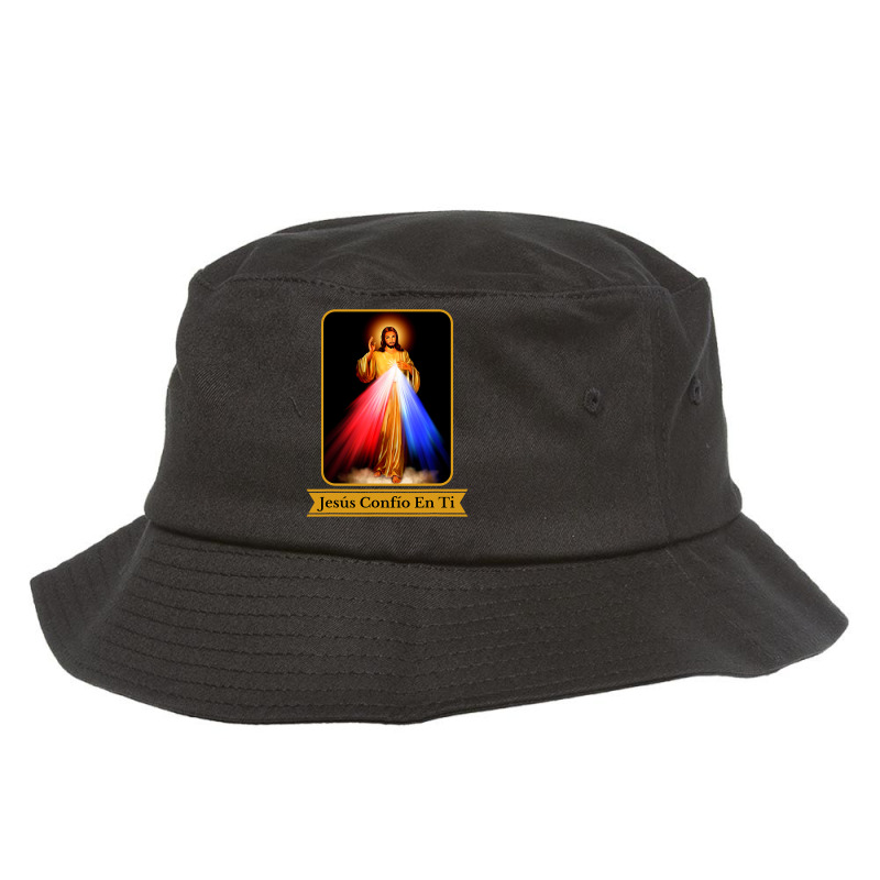 Jesús Confío En Ti Divine Mercy Spanish Language Bucket Hat by home12 | Artistshot