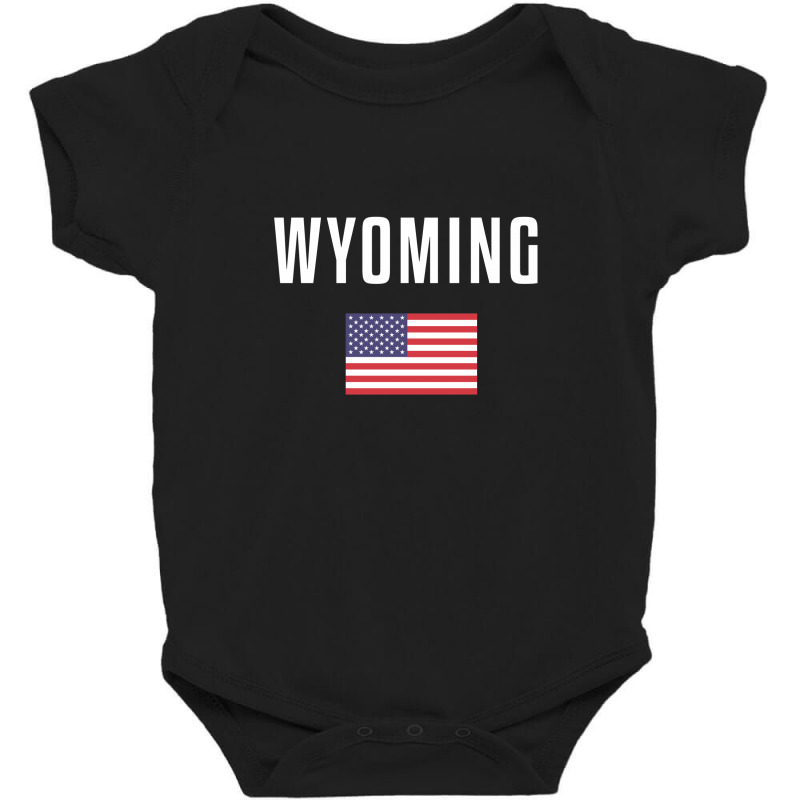 Wyoming Baby Bodysuit by Chris Ceconello | Artistshot