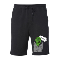 Headstone Zombie Fleece Short | Artistshot