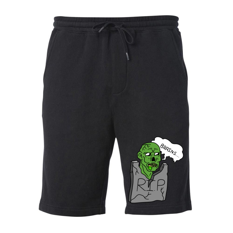 Headstone Zombie Fleece Short by ilham12 | Artistshot