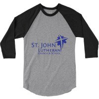 St John's Lutheran Church And School (new Boston, Michigan) 3/4 Sleeve Shirt | Artistshot