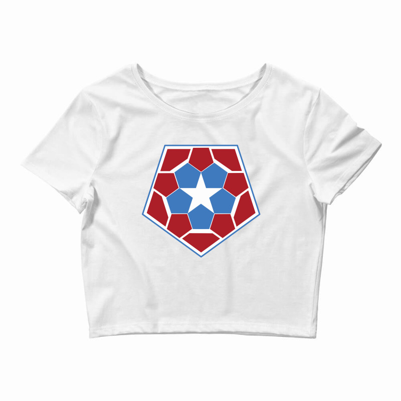 The Pentagon Shield   Pentagon Crop Top by yangsekura | Artistshot