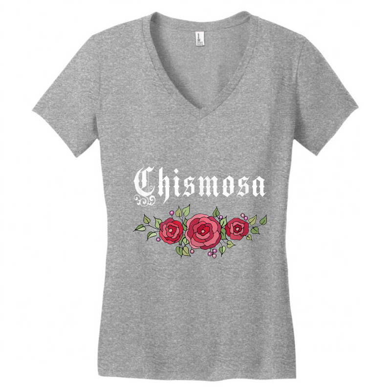 Latinx Fashion T Shirts Latina Chismosa T Shirt Women's V-Neck T-Shirt by galloywa | Artistshot