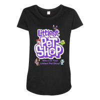 Littlest Pet Shop Who's In Your Shop T Shirt Maternity Scoop Neck T-shirt | Artistshot