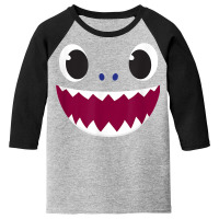 Pinkfong Baby Shark Daddy Shark T Shirt Youth 3/4 Sleeve | Artistshot