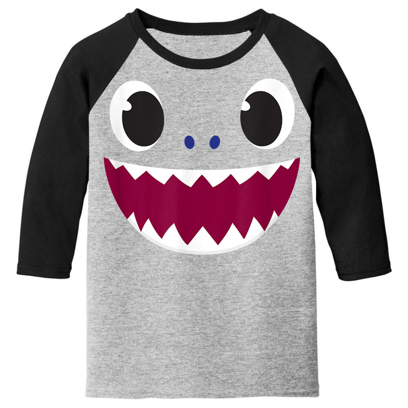 Pinkfong Baby Shark Daddy Shark T Shirt Youth 3/4 Sleeve by corindu | Artistshot