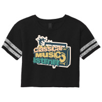 Radio Listening To Classical Music Scorecard Crop Tee | Artistshot