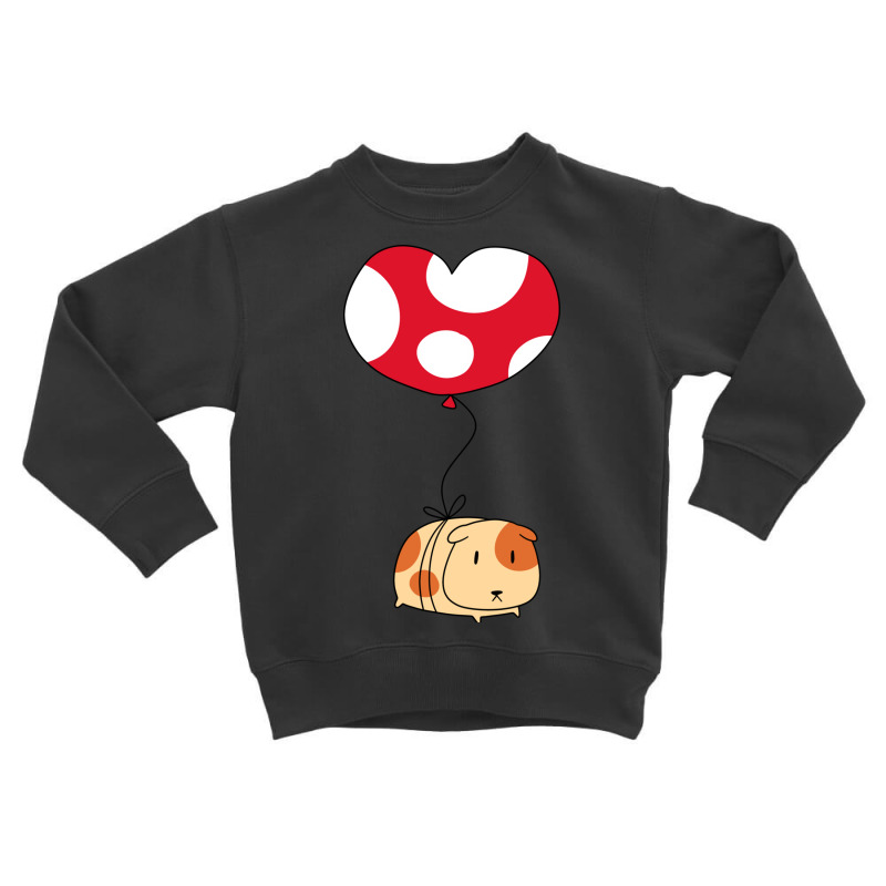 Heart Balloon Guinea Pig Toddler Sweatshirt | Artistshot