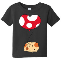 Heart Balloon Guinea Pig Baby Tee | Artistshot