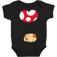 Heart Balloon Guinea Pig Baby Bodysuit | Artistshot