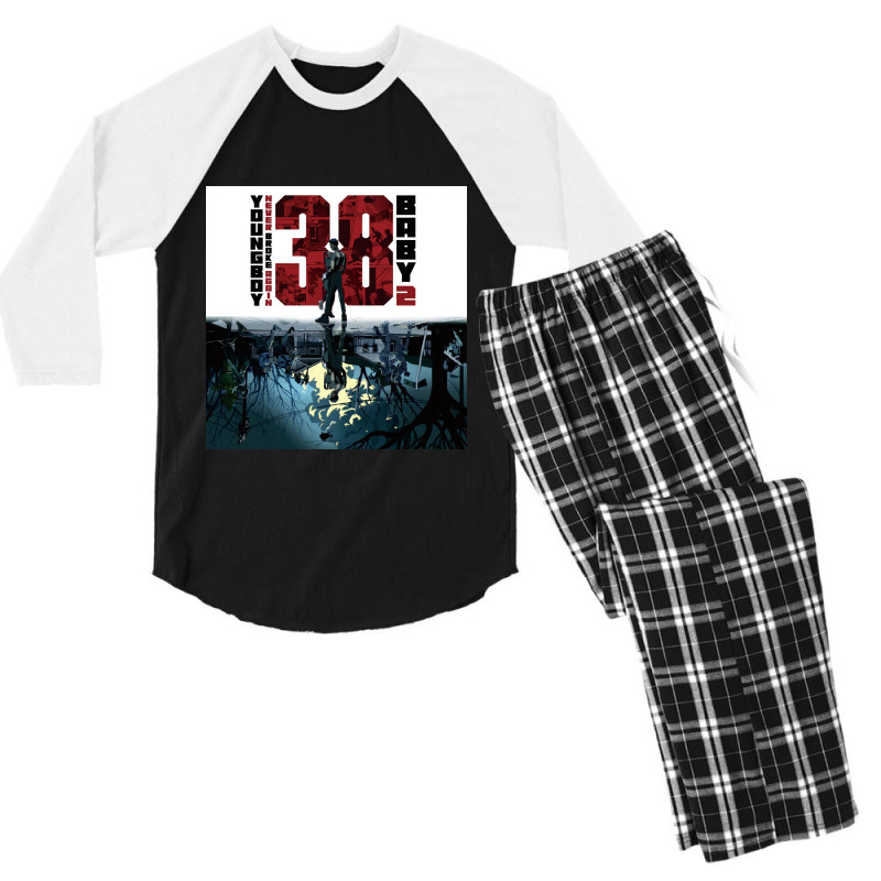 Animation 38 Never Broke Again Men's 3/4 Sleeve Pajama Set by NoeEDuran | Artistshot