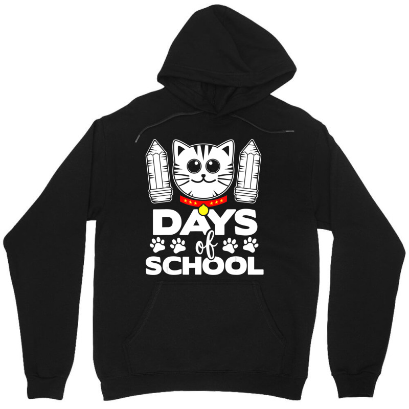 101 Days Of School American Shorthair Cats 100 Day Unisex Hoodie by spannmargarettrgy | Artistshot