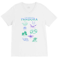 Avatar The World Of Pandora Flora & Fauna Premium V-neck Tee | Artistshot