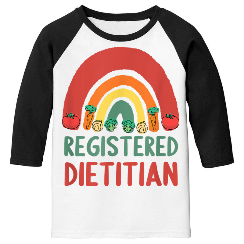 Registered Dietitian T Shirt Youth 3/4 Sleeve by mauthe | Artistshot