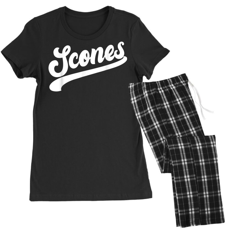 Team Scones Funny Breakfast Tea Biscuit Sweet Past Women's Pajamas Set by bonne | Artistshot