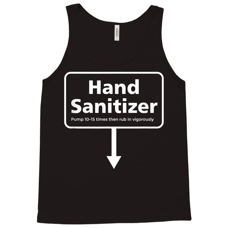 Mens Hand Sanitizer   Funny Adult Humour Christmas Tank Top by radeli | Artistshot