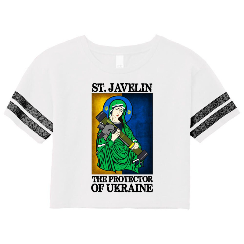 Saint Javelin Protector Scorecard Crop Tee | Artistshot