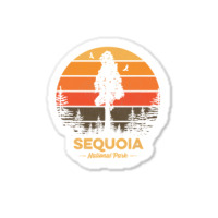 Sequoia National Park Retro Vintage Souvenir Gift Sticker | Artistshot