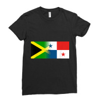 Jamaican Panamanian Flag Jamaica Panama T Shirt Ladies Fitted T-shirt | Artistshot