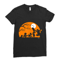 The Simpsons Treehouse Of Horror Halloween Spooky Ladies Fitted T-shirt | Artistshot